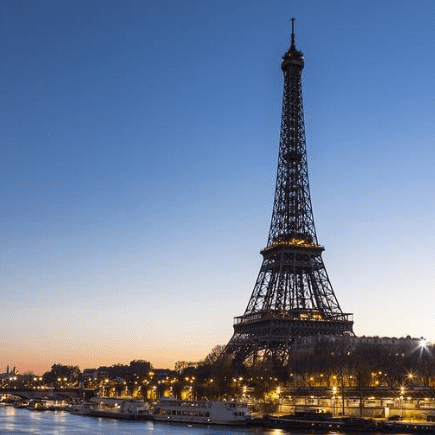 vista de vacaciones en Paris