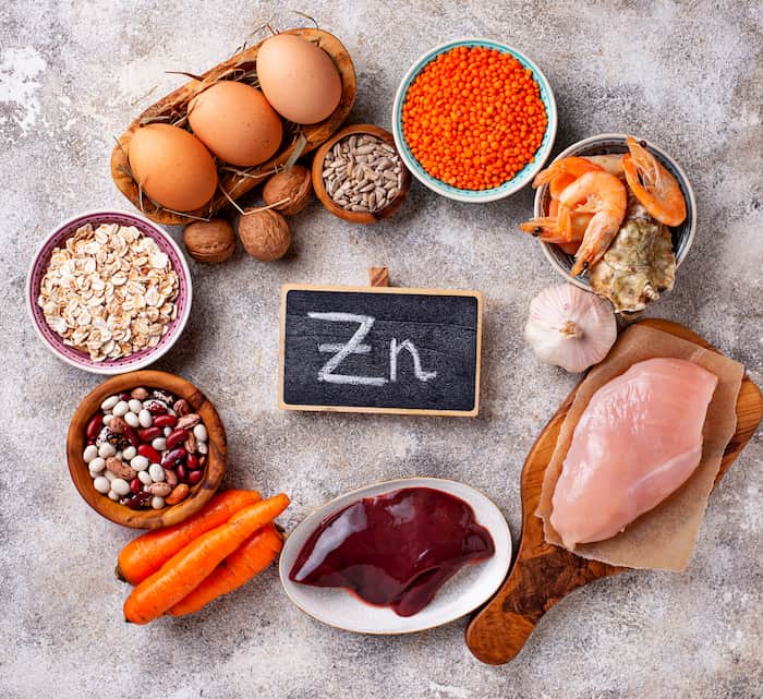 Alimentos ricos en zinc