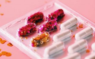 Tabletas y probióticos